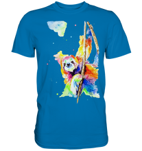 Lade das Bild in den Galerie-Viewer, Buntes Faultier - Premium Shirt
