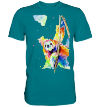 Lade das Bild in den Galerie-Viewer, Buntes Faultier - Premium Shirt

