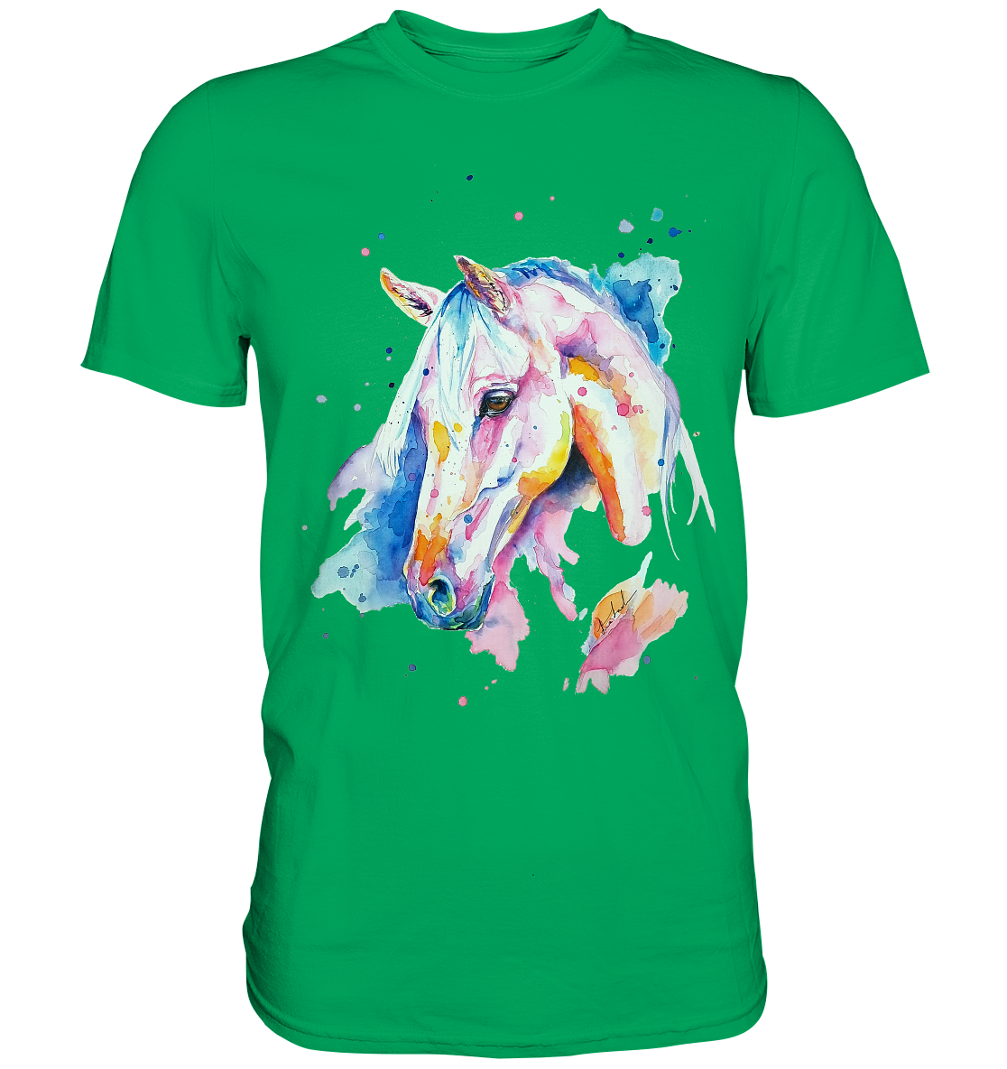 Buntes Pferd - Premium Shirt