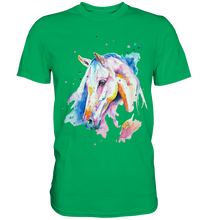 Lade das Bild in den Galerie-Viewer, Buntes Pferd - Premium Shirt
