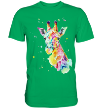 Lade das Bild in den Galerie-Viewer, Bunte Giraffe - Premium Shirt
