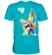 Lade das Bild in den Galerie-Viewer, Buntes Faultier - Premium Shirt
