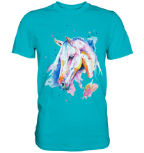 Lade das Bild in den Galerie-Viewer, Buntes Pferd - Premium Shirt
