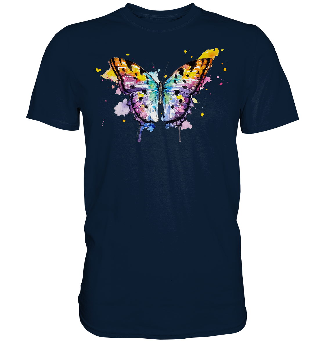 Bunter Schmetterling - Premium Shirt