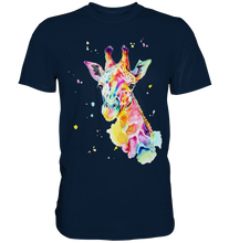 Lade das Bild in den Galerie-Viewer, Bunte Giraffe - Premium Shirt
