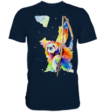 Lade das Bild in den Galerie-Viewer, Buntes Faultier - Premium Shirt
