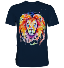 Lade das Bild in den Galerie-Viewer, Bunter Löwe - Premium Shirt
