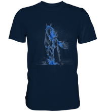 Lade das Bild in den Galerie-Viewer, Blaues Einhorn - Premium Shirt
