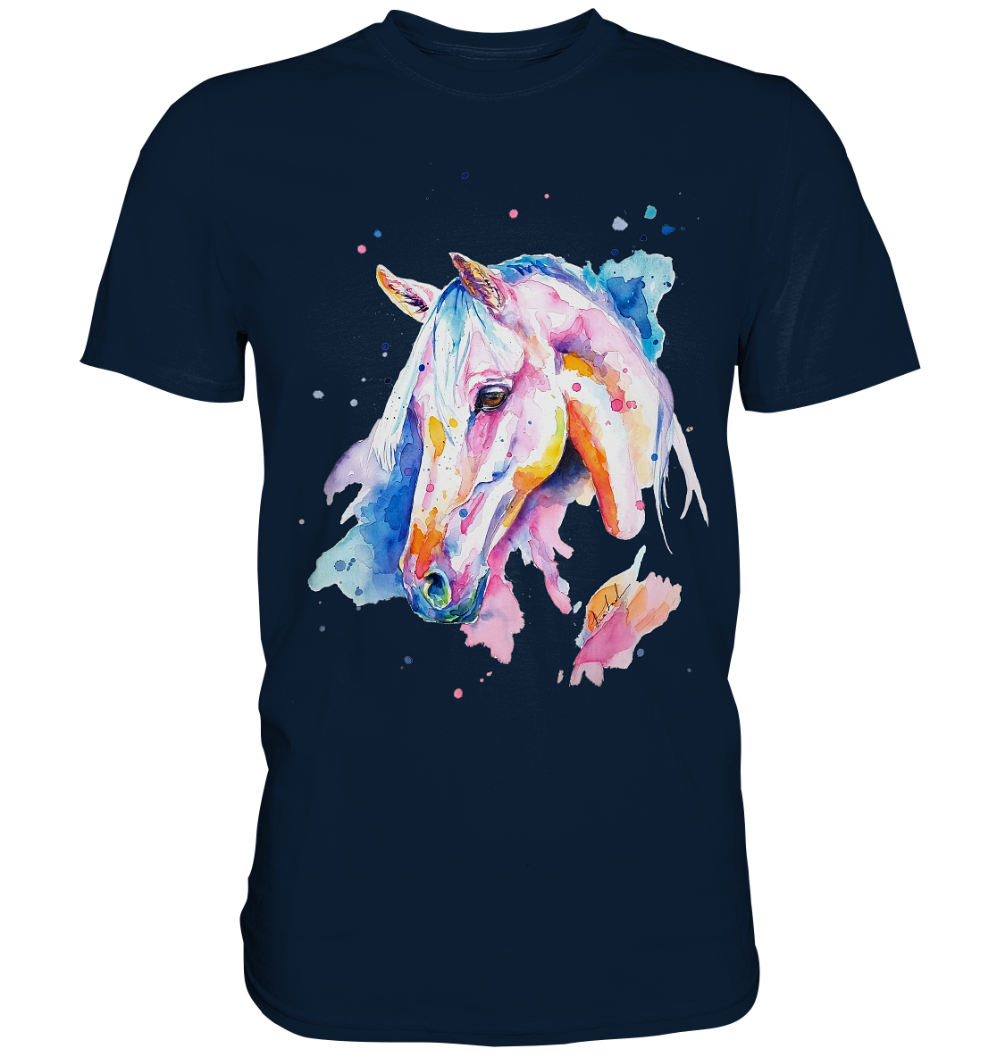 Buntes Pferd - Premium Shirt