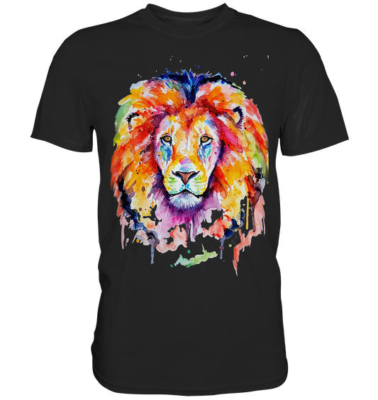 Bunter Löwe - Premium Shirt