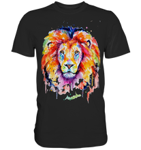 Lade das Bild in den Galerie-Viewer, Bunter Löwe - Premium Shirt

