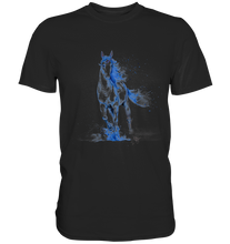 Lade das Bild in den Galerie-Viewer, Blaues Einhorn - Premium Shirt
