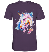 Lade das Bild in den Galerie-Viewer, Buntes Pferd - Premium Shirt
