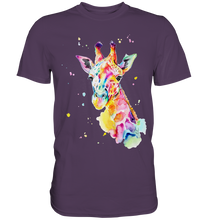 Lade das Bild in den Galerie-Viewer, Bunte Giraffe - Premium Shirt
