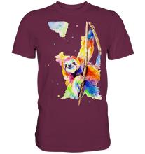 Lade das Bild in den Galerie-Viewer, Buntes Faultier - Premium Shirt
