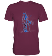 Lade das Bild in den Galerie-Viewer, Blaues Einhorn - Premium Shirt
