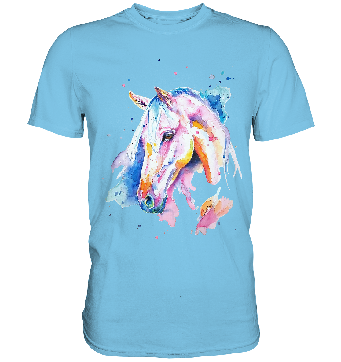Buntes Pferd - Premium Shirt