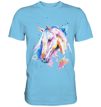 Lade das Bild in den Galerie-Viewer, Buntes Pferd - Premium Shirt
