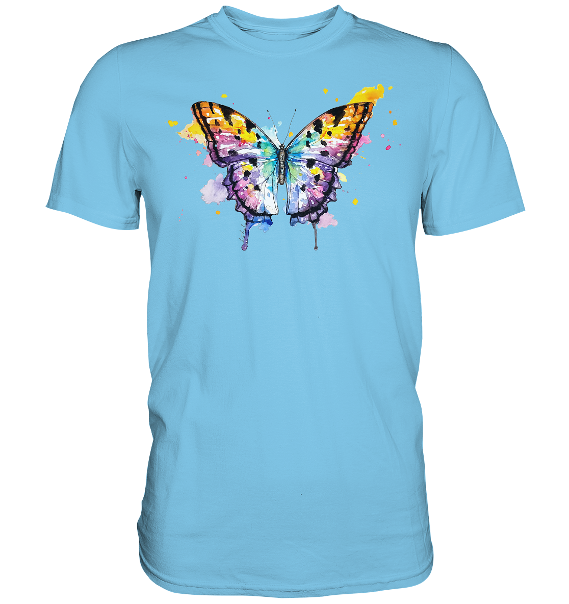 Bunter Schmetterling - Premium Shirt