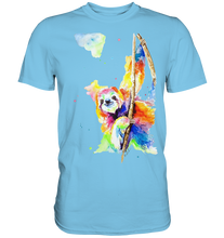 Lade das Bild in den Galerie-Viewer, Buntes Faultier - Premium Shirt
