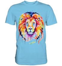 Lade das Bild in den Galerie-Viewer, Bunter Löwe - Premium Shirt
