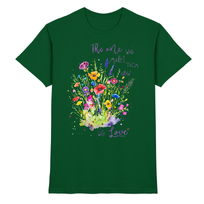 Muttertagsgeschenk - Blumen mit  Spruch - Premium Shirt