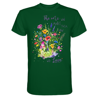 Muttertagsgeschenk - Blumen mit  Spruch - Premium Shirt