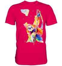 Lade das Bild in den Galerie-Viewer, Buntes Faultier - Premium Shirt
