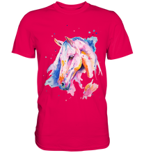 Lade das Bild in den Galerie-Viewer, Buntes Pferd - Premium Shirt
