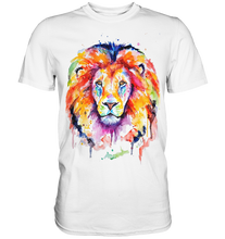 Lade das Bild in den Galerie-Viewer, Bunter Löwe - Premium Shirt
