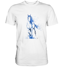Lade das Bild in den Galerie-Viewer, Blaues Einhorn - Premium Shirt
