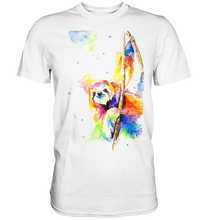 Lade das Bild in den Galerie-Viewer, Buntes Faultier - Premium Shirt
