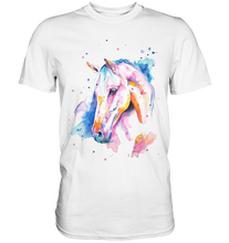 Lade das Bild in den Galerie-Viewer, Buntes Pferd - Premium Shirt
