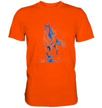 Lade das Bild in den Galerie-Viewer, Blaues Einhorn - Premium Shirt
