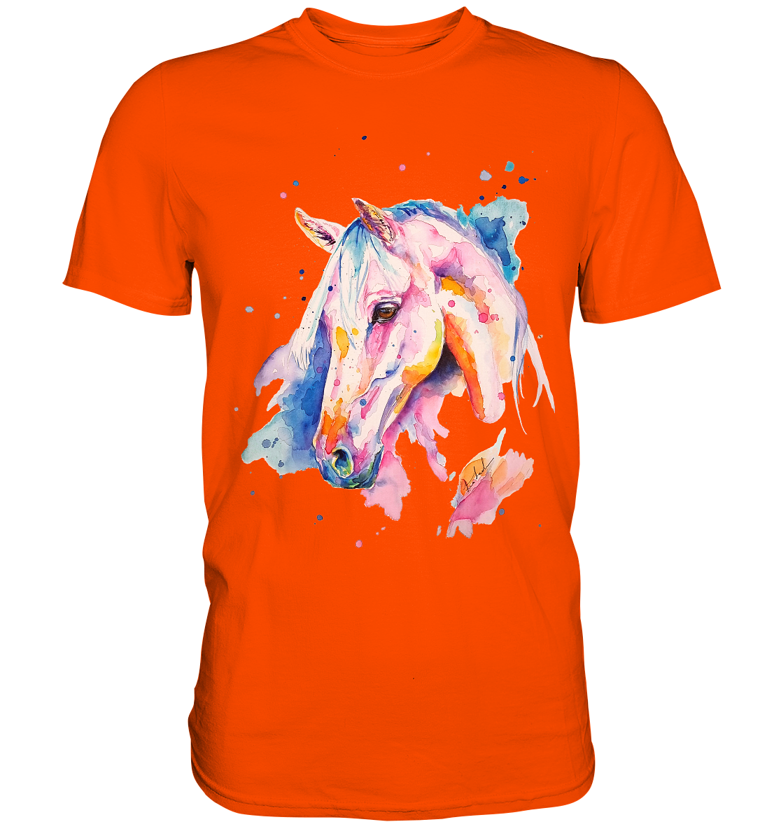Buntes Pferd - Premium Shirt