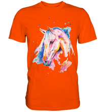 Lade das Bild in den Galerie-Viewer, Buntes Pferd - Premium Shirt
