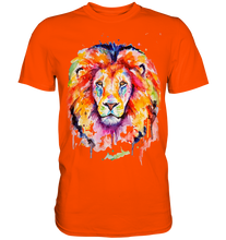 Lade das Bild in den Galerie-Viewer, Bunter Löwe - Premium Shirt
