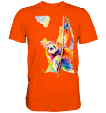 Lade das Bild in den Galerie-Viewer, Buntes Faultier - Premium Shirt
