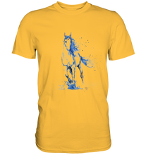 Lade das Bild in den Galerie-Viewer, Blaues Einhorn - Premium Shirt
