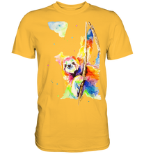Lade das Bild in den Galerie-Viewer, Buntes Faultier - Premium Shirt
