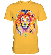 Lade das Bild in den Galerie-Viewer, Bunter Löwe - Premium Shirt
