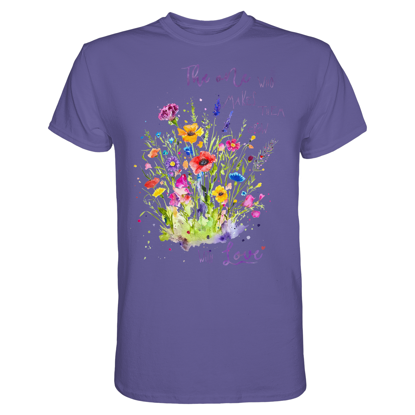 Muttertagsgeschenk - Blumen mit  Spruch - Premium Shirt