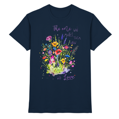 Muttertagsgeschenk - Blumen mit  Spruch - Premium Shirt