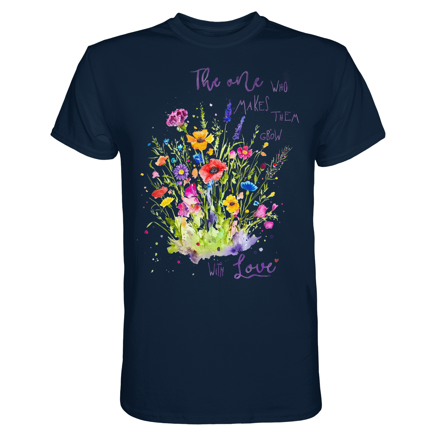 Muttertagsgeschenk - Blumen mit  Spruch - Premium Shirt