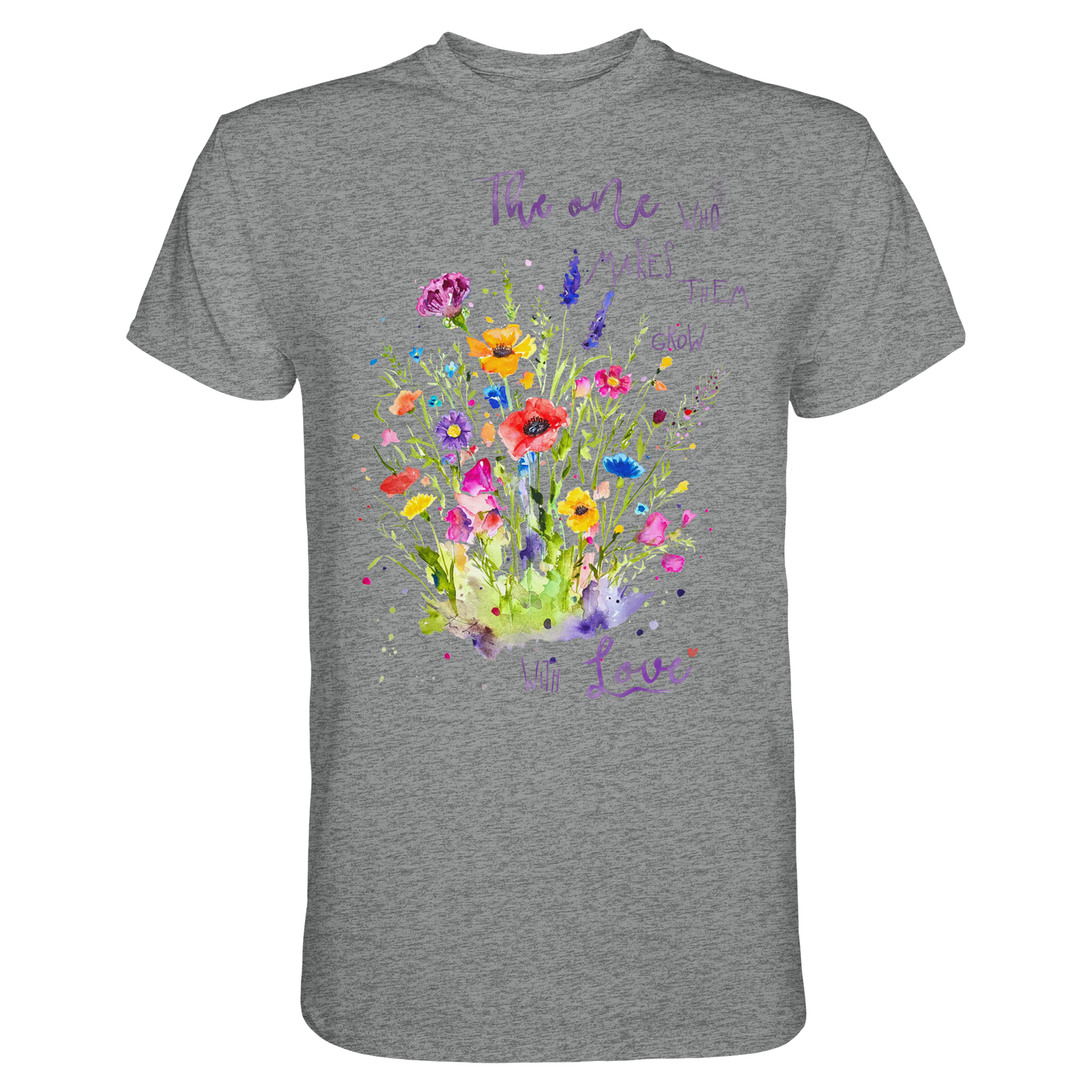 Muttertagsgeschenk - Blumen mit  Spruch - Premium Shirt