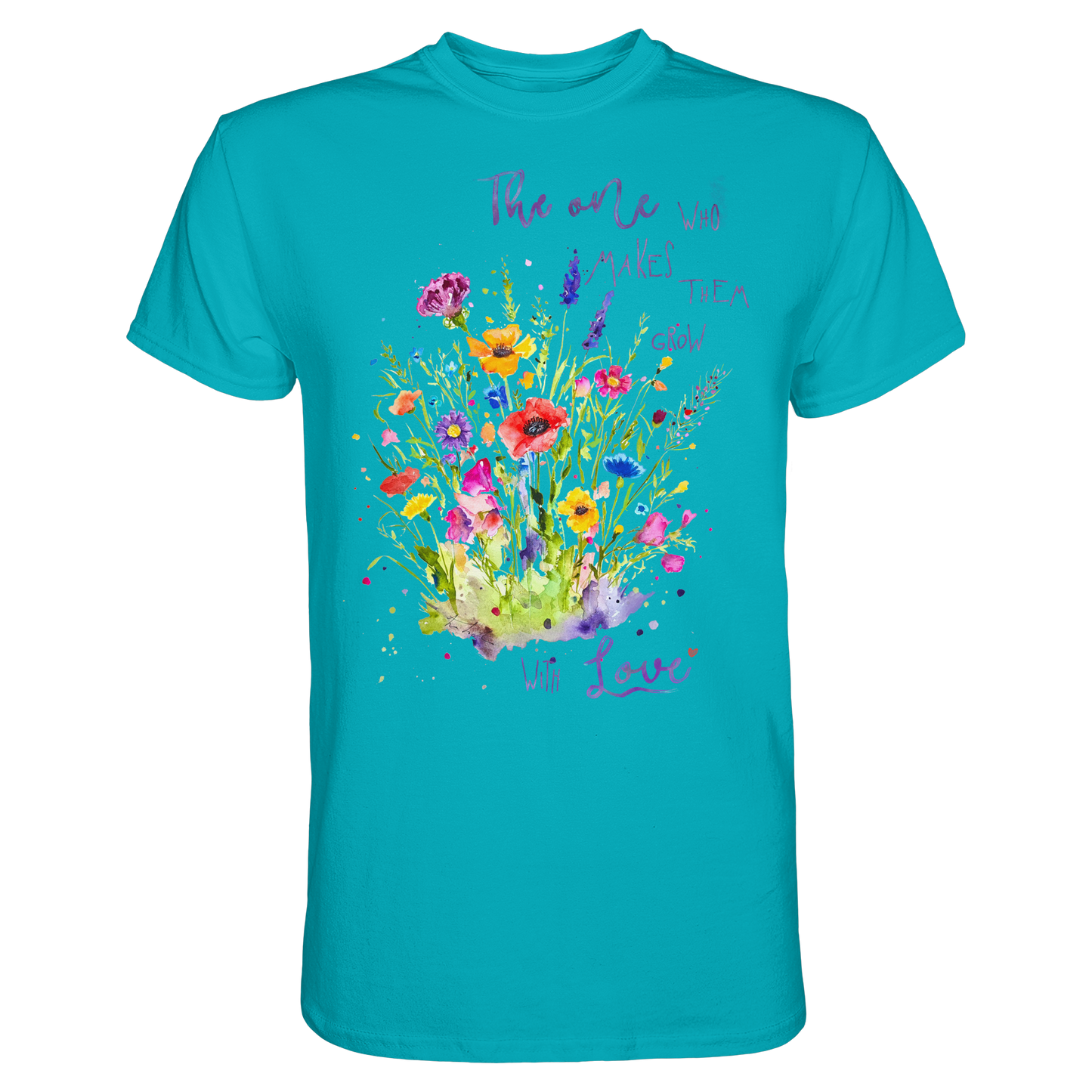 Muttertagsgeschenk - Blumen mit  Spruch - Premium Shirt