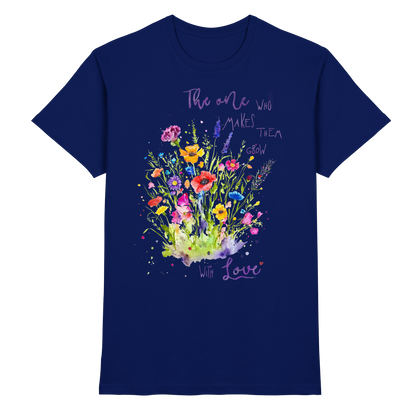 Muttertagsgeschenk - Blumen mit  Spruch - Premium Shirt