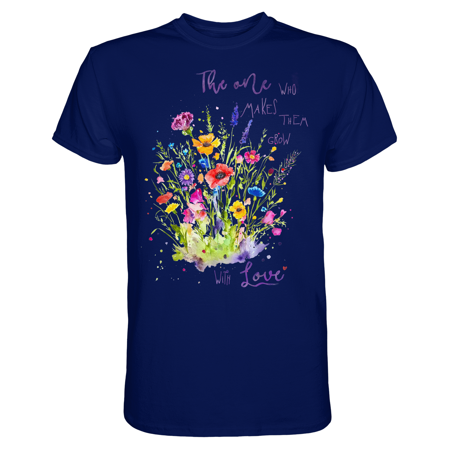 Muttertagsgeschenk - Blumen mit  Spruch - Premium Shirt
