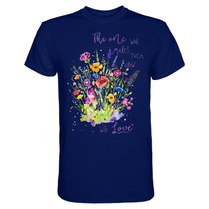 Muttertagsgeschenk - Blumen mit  Spruch - Premium Shirt