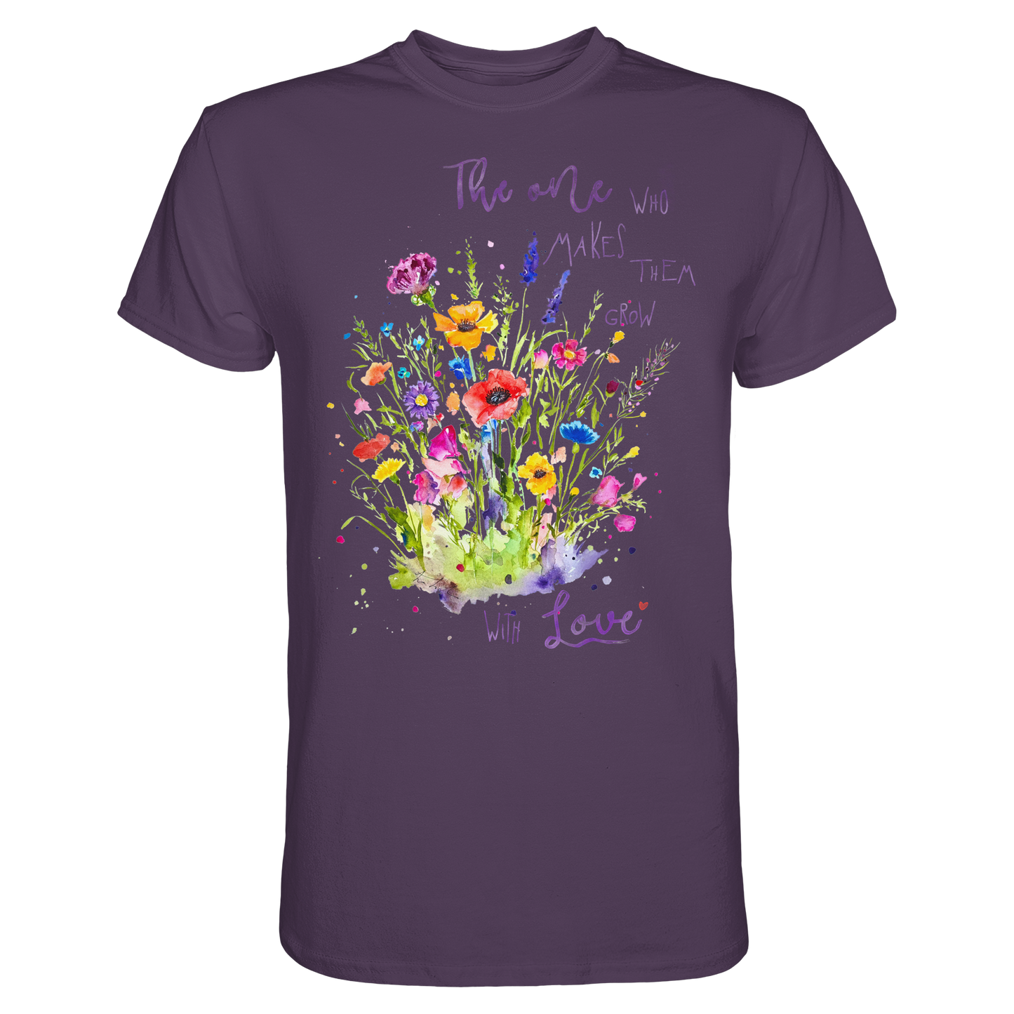 Muttertagsgeschenk - Blumen mit  Spruch - Premium Shirt